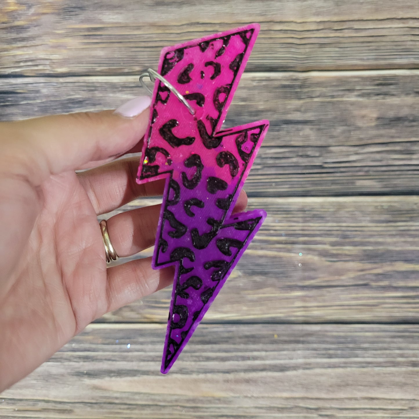 Leopard Lightning Bolt