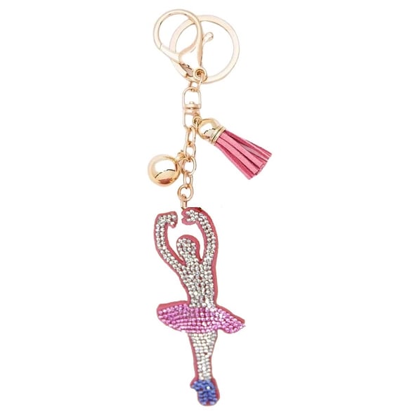 Ballerina Keychain
