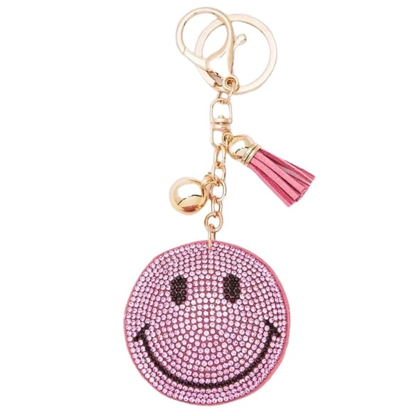 Smiley Face Keychain