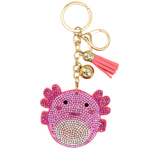 Axolotl Keychain