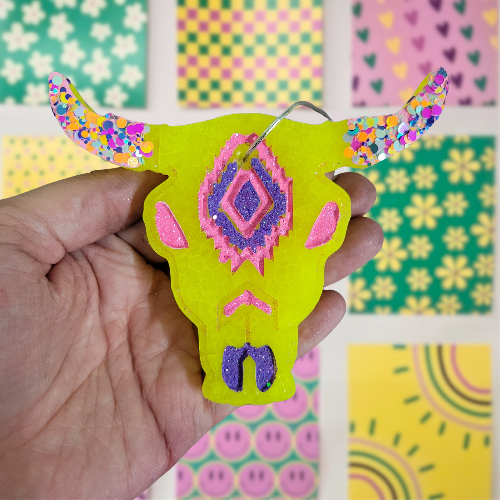 Aztec Steer Skull