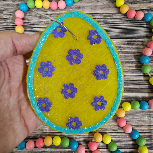 Floral Easter Egg