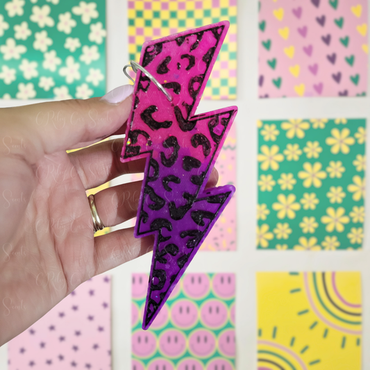 Leopard Lightning Bolt