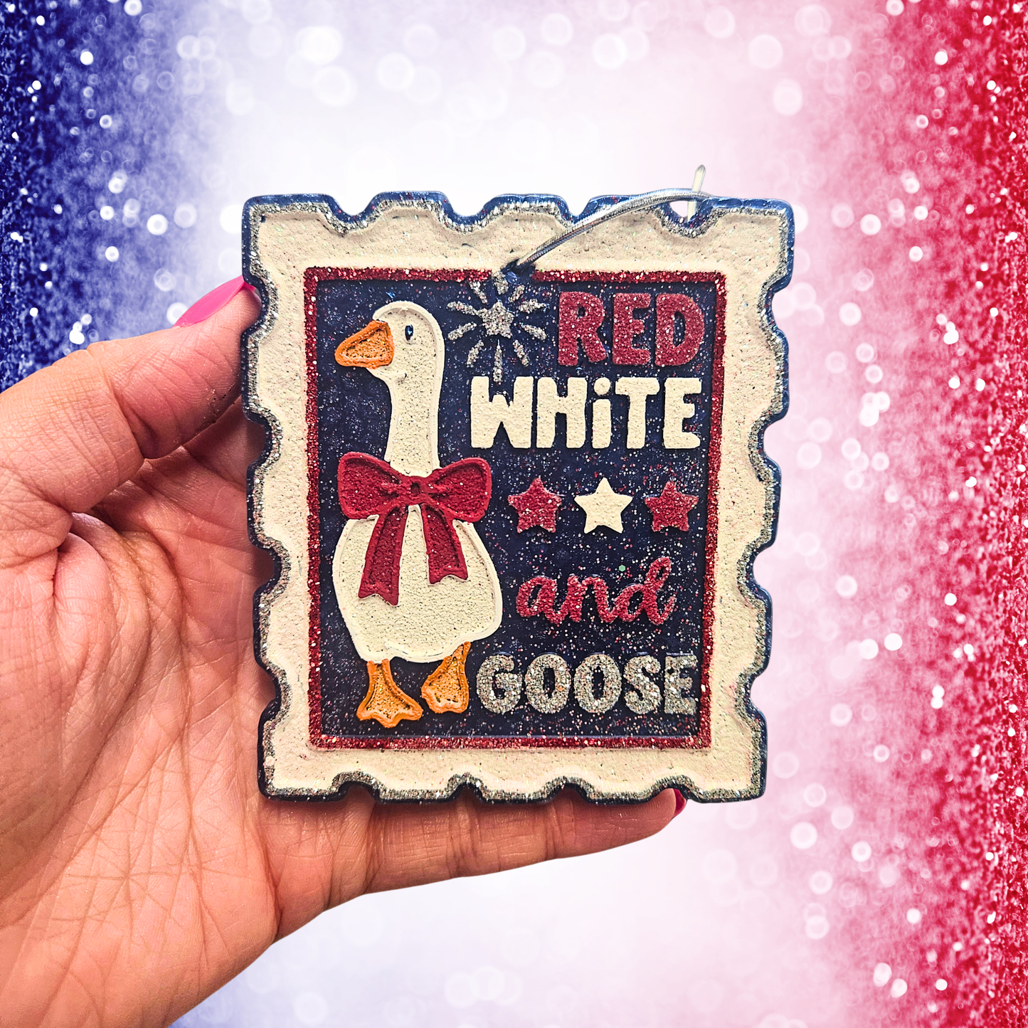 Red, White and Goose