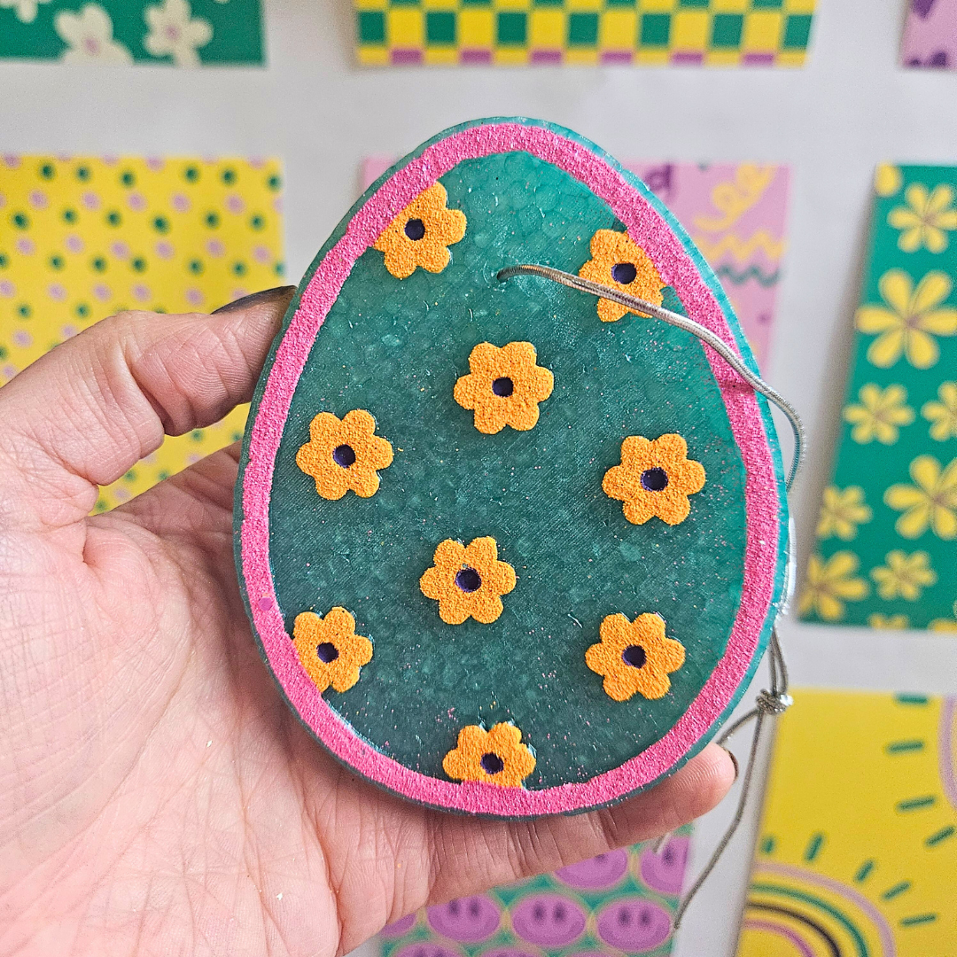 Floral Easter Egg