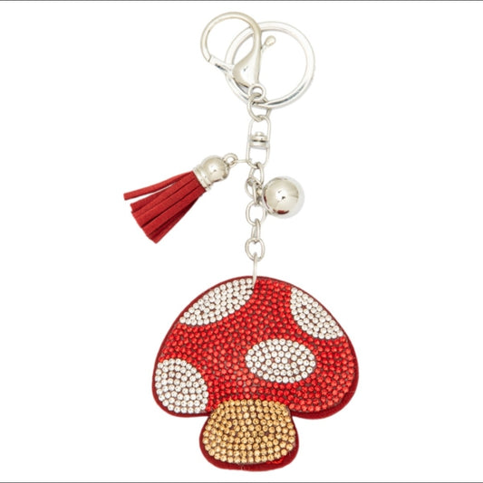 Mushroom Keychain