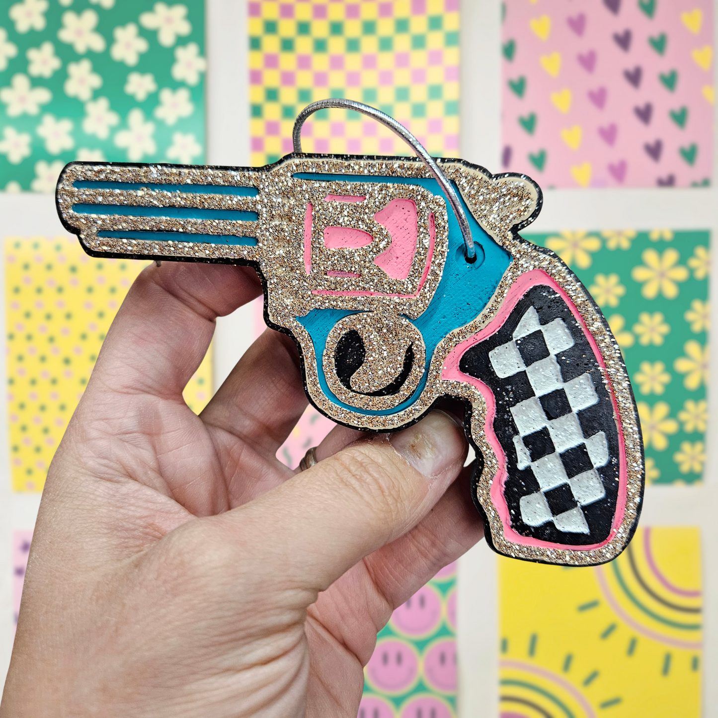 Checkered Revolver