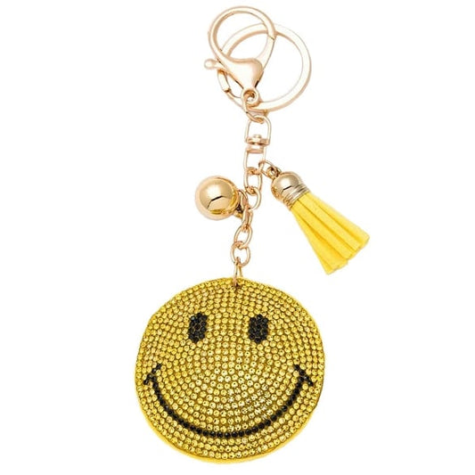 Smiley Face Keychain